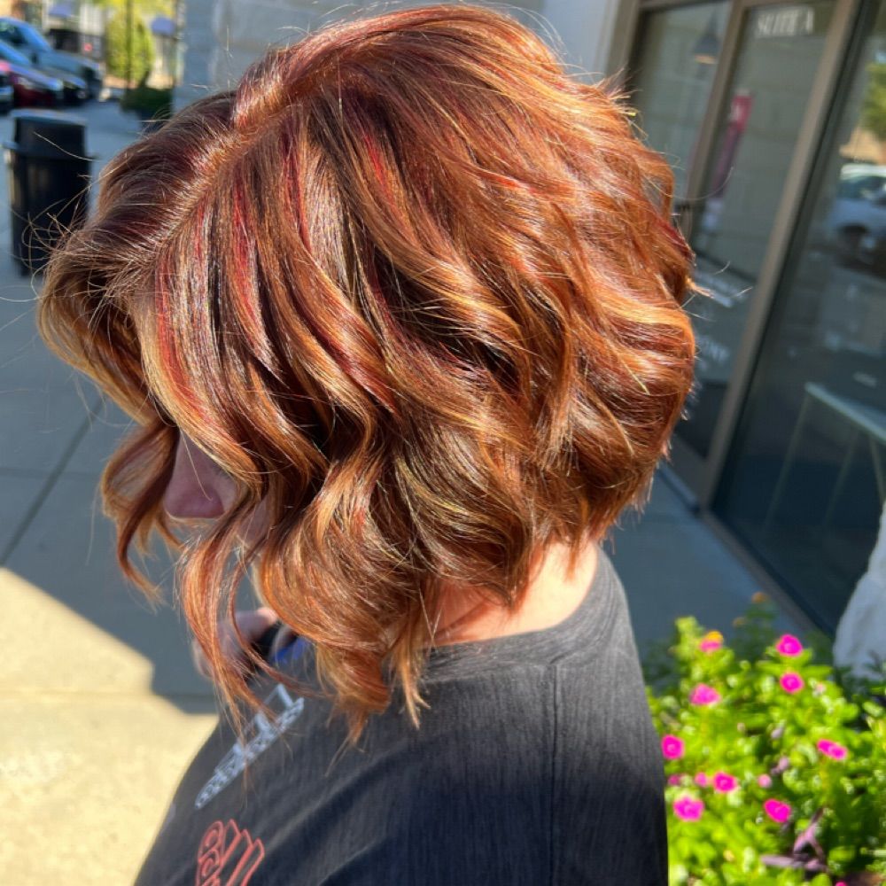 Copper curls